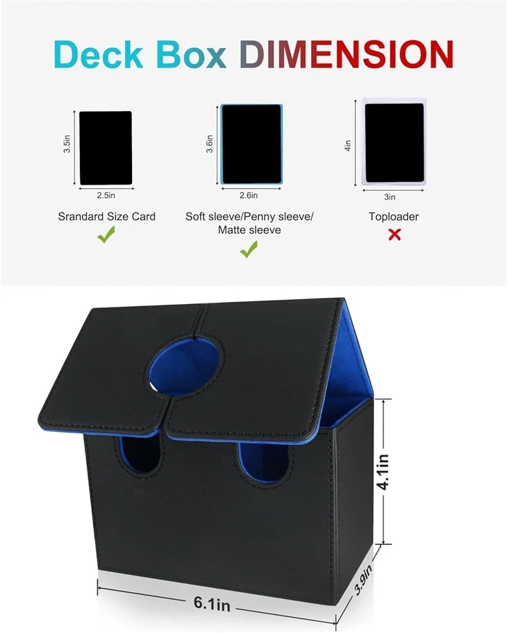 Card Storage Box Fits For TCG CCG